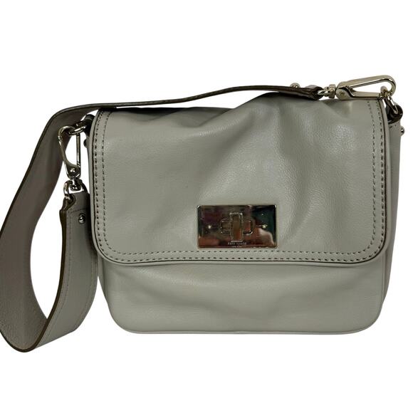 KATE SPADE New York Turn Lock Flap Leather Shoulder Bag - Picture 2 of 12